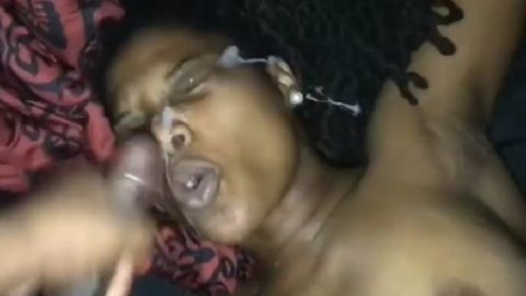 Cumshot On Benita’s Face