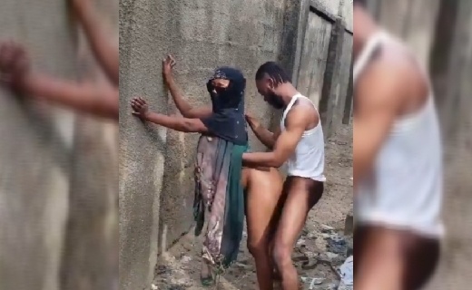 Leak video of Banging Hausa Girl Outside