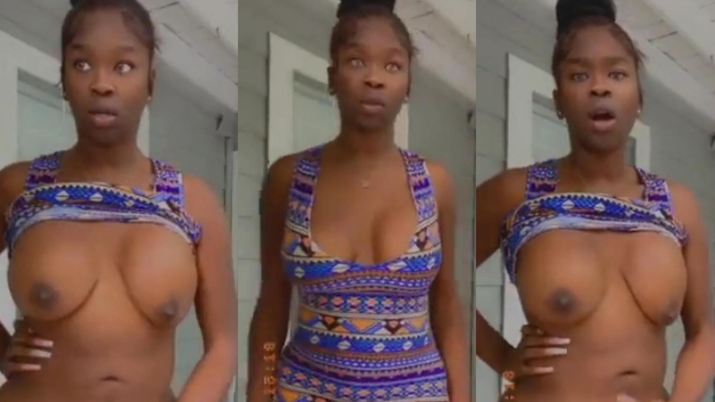 Ts Vicki flaunts her massive 35inch cock