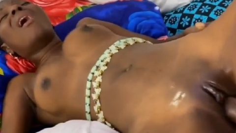 Naija Teen Girl Enjoying Steady Fuck