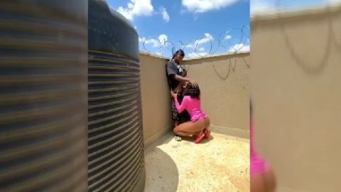 Naija outdoor Sex Big Boy Knacking Babe outside